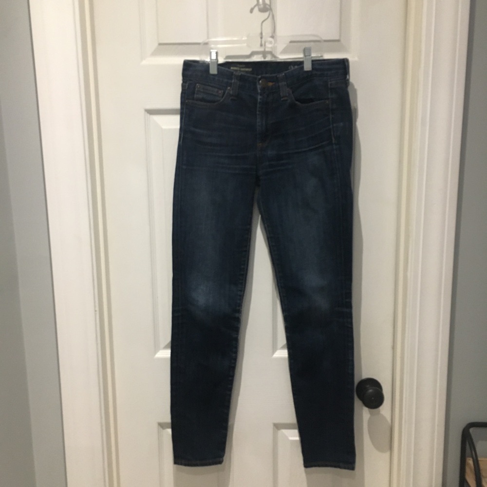 J.Crew midrise toothpick jeans SZ 27